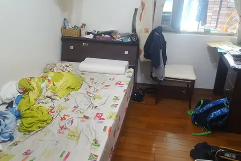 住宅房間清潔前