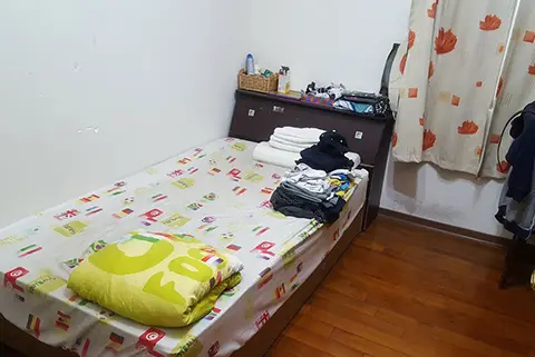 住宅房間清潔後