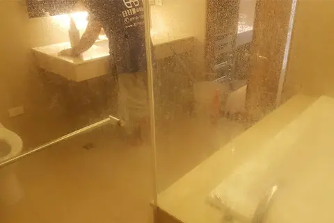 地板清潔保養前