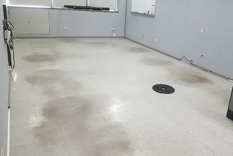 辦公室地板清潔前